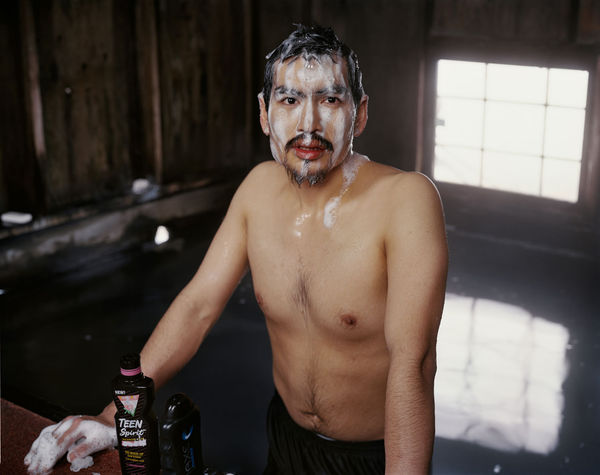 Dana Lixenberg, Fred Charlie Weyiouanna, Serpentine Hot Springs, 2007