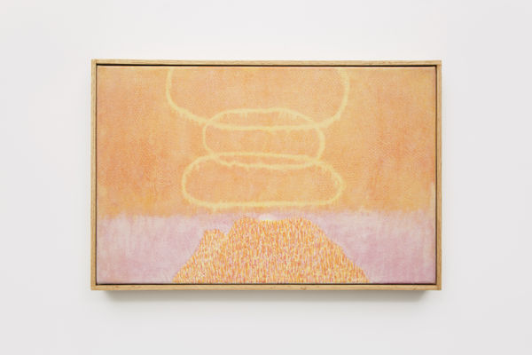 William Monk, Untitled (Smoke Ring Mountain Study), 2017