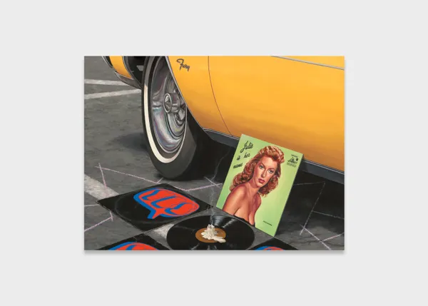 Eric White The Fury, 2026 Oil on canvas 45.7 x 61 cm I 18 x 24 in