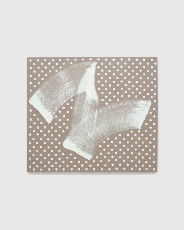 Robert Zandvliet, White Brushstroke, 2010