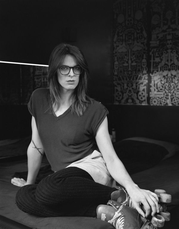 Dana Lixenberg Freyja Vanadis, Oudezijds Achterburgwal, 2025, 2025 Gelatin Silver print mounted on aluminum, maple frame, museum glass Print size: 32.7 x 26 cm | 12 7/8 x 10 1/4 in Frame size: 34 x 27.5 x 3 cm | 13 3/8 x 10 7/8 x 1 1/8 in Edition of 4 plus 2 artist's proofs