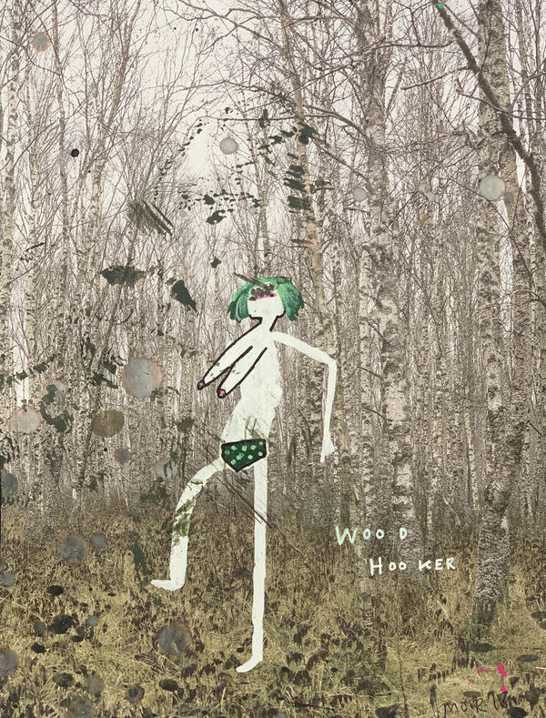 Jim Moir, Wood Hooker, 2019