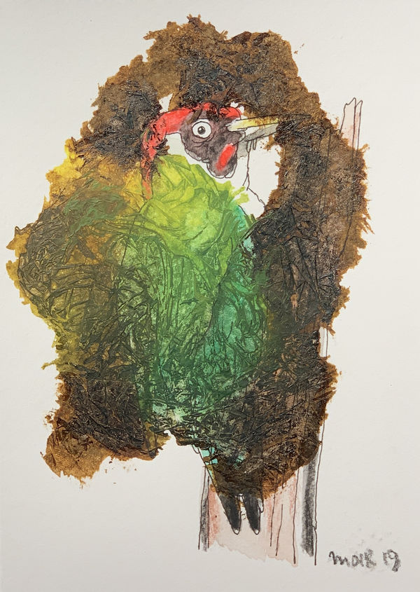 Jim Moir, Bird (Woodpecker 3), 2019