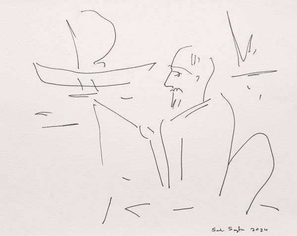 Senaka Senanayake, Untitled (Fisherman), 2024