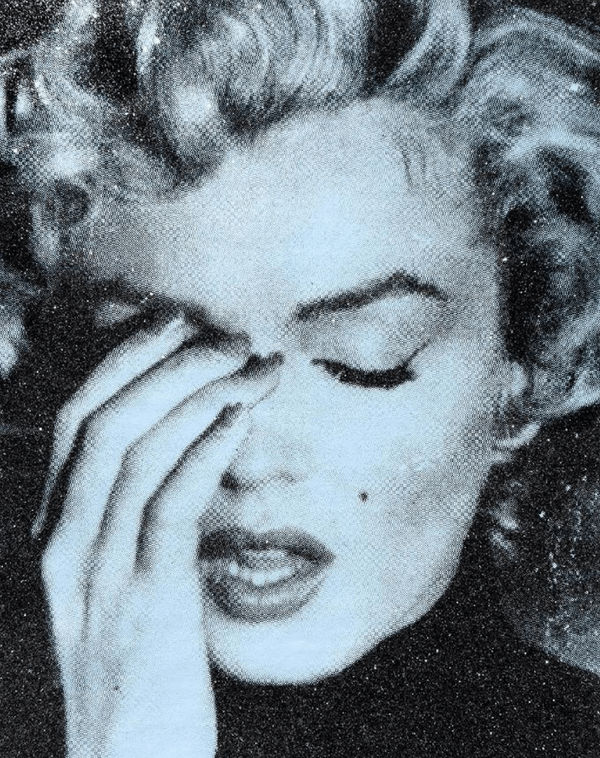 Marilyn Crying Siren Blue