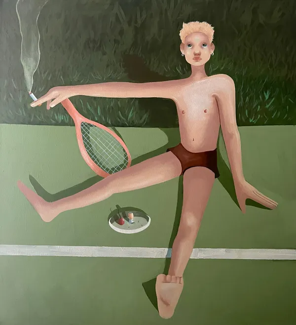 Tennis Painting #70