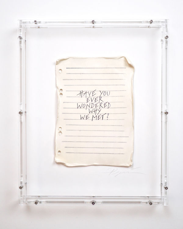 Have You Ever Wondered Why We Met