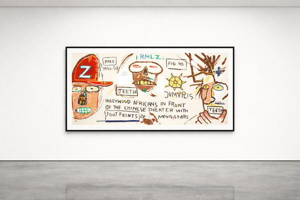 Jean-Michel Basquiat Hollywood Africans , 1983-2015