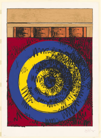 Jasper Johns Target With Four Faces, 1968