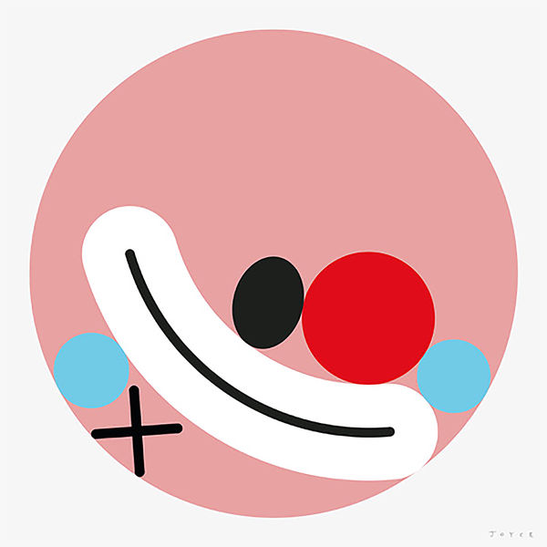 James Joyce, Stop, You're Killing Me (Pink), 2023