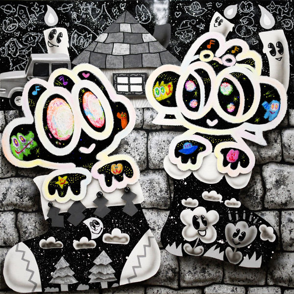 Yum and Rin in Socks