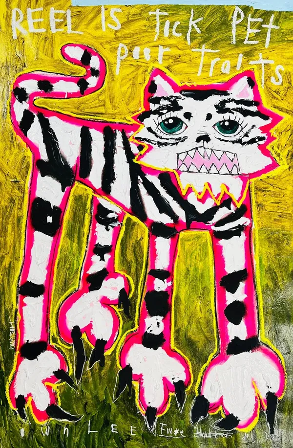 Reel Is Tick Pet Portrait