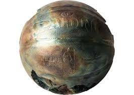 Bronze Eroded Basketball