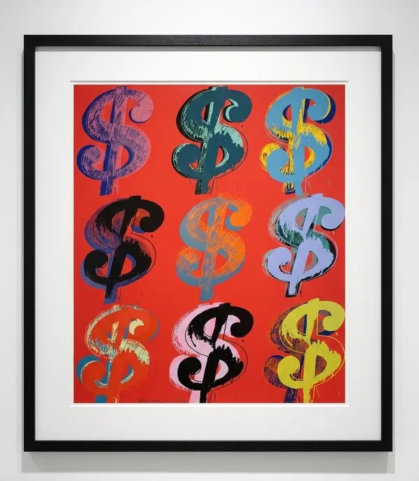 Andy Warhol $ (9) [II.285], 1982