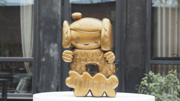 Miss You Toki Girl Sculpture