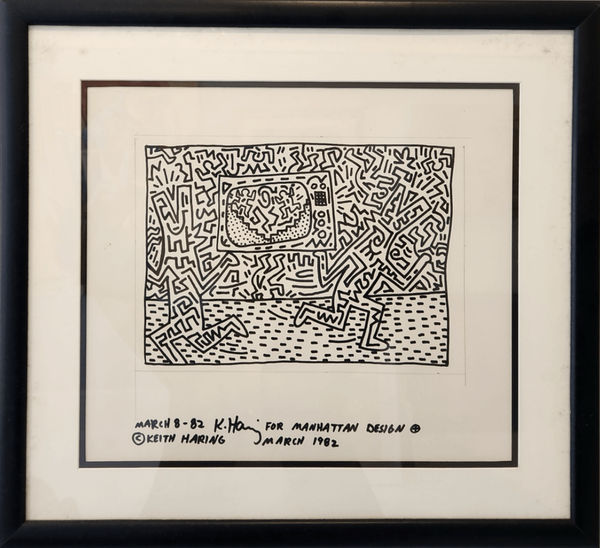 March 8 – 82 K Haring For Manhattan Design