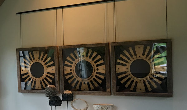 PASCAL KERN, Sculpture triptyque, 1996