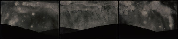 NADEZDA NIKOLOVA, Elemental Forms, Landscape no. 8 (Triptych), 2018