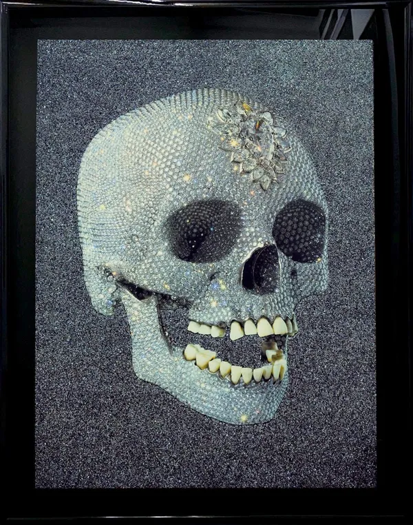 Damien Hirst, For the Love of God (Laugh), 2007