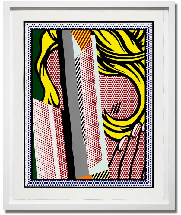 Roy Lichtenstein, Reflections on Hair, 1990