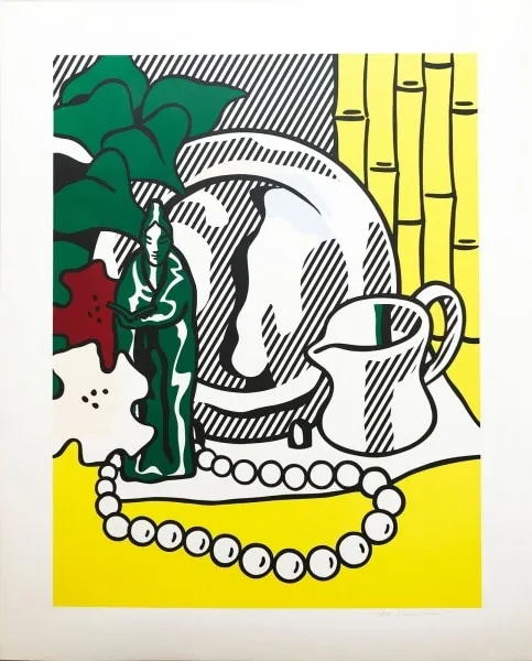 Roy Lichtenstein, Still Life With Figurine, 1974