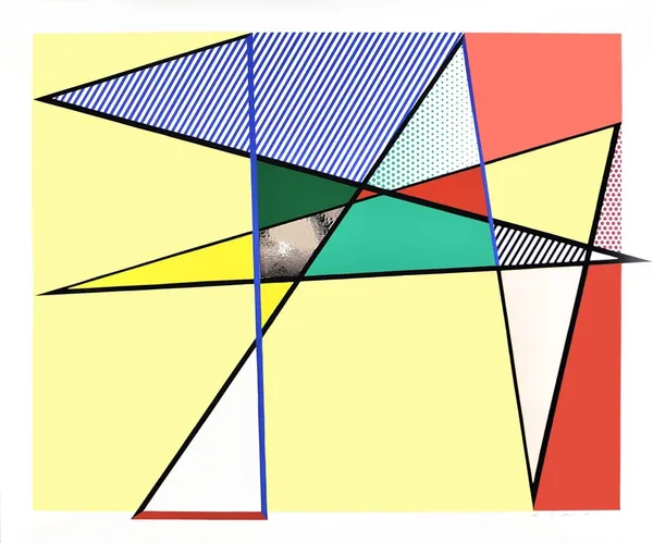 Roy Lichtenstein, Imperfect 222, 1988