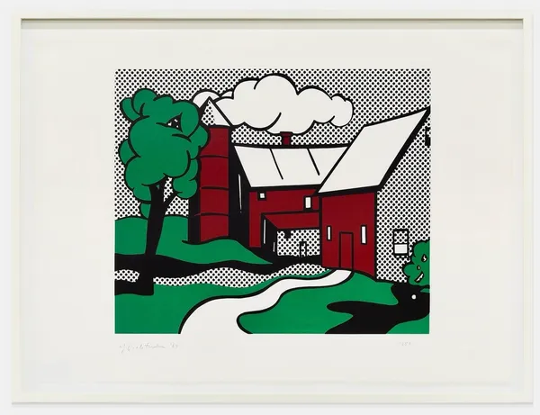 Roy Lichtenstein, Red Barn, 1969