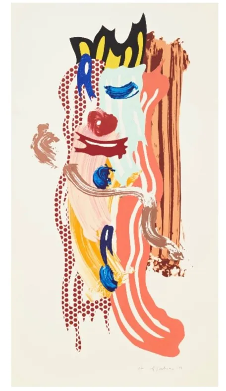 Roy Lichtenstein, Roads Collar , 1989