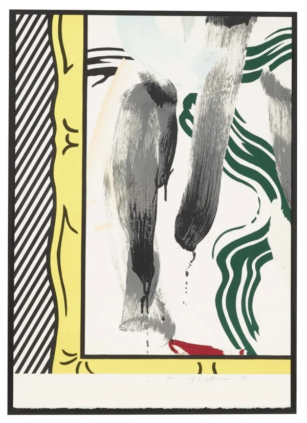 Roy Lichtenstein, Against Apartheid, 1983