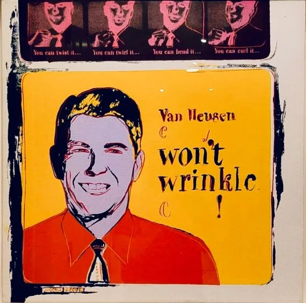 Andy Warhol, Van Heusen (Ronald Reagan), 1985