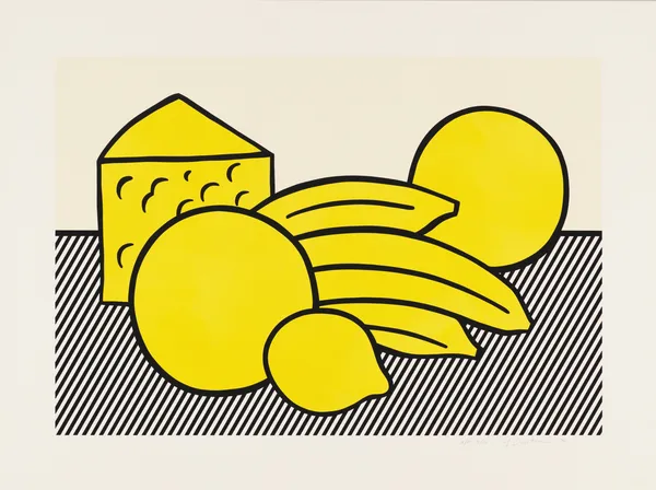 Roy Lichtenstein, Yellow Still Life (C. 133), 1974