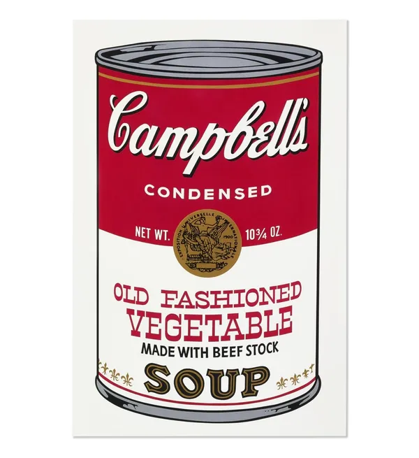 Andy Warhol, Old Fashioned Vegetable Soup, 1969