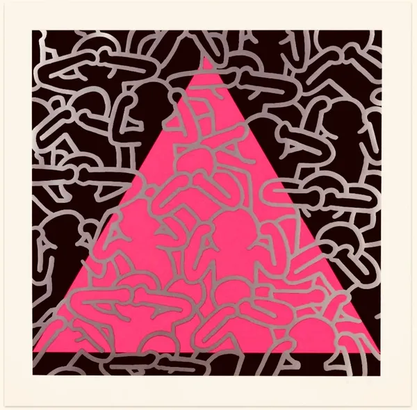 Keith Haring, Silence = Death, 1989