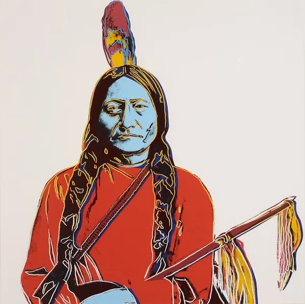 Andy Warhol, Sitting Bull (FS IIIA.70), 1986