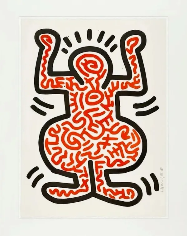 Keith Haring, Ludo I, 1985