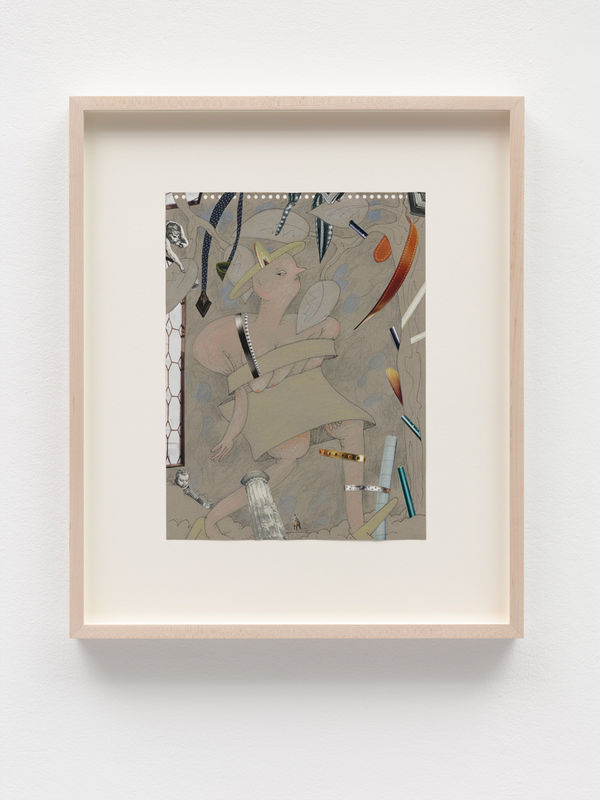 Gladys Nilsson, A Walk...#8, 2014