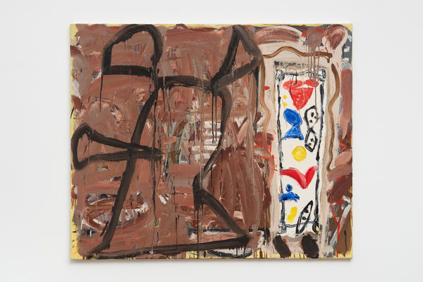 Basil Beattie, Juggler II, 1987