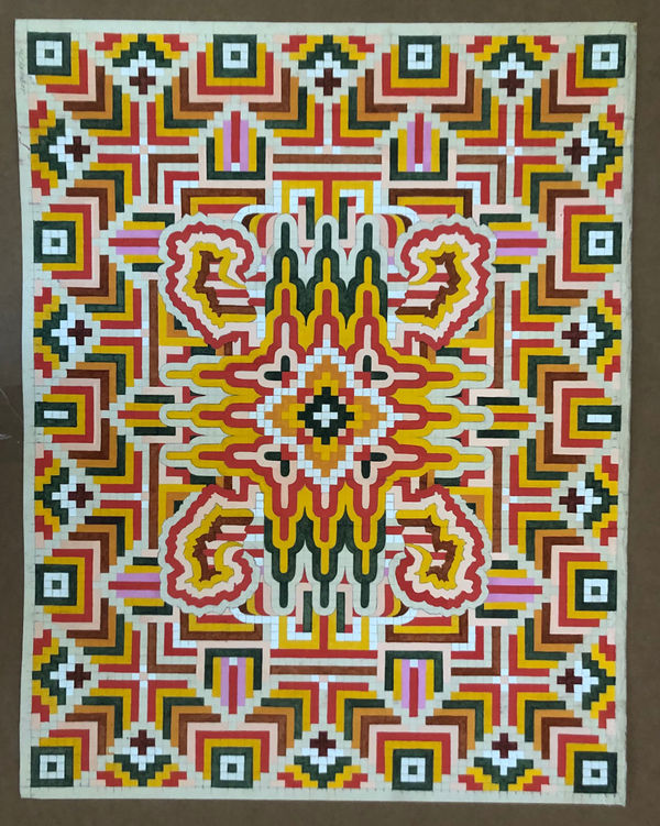 Matthew Craven "RICOCHET." ink on found paper