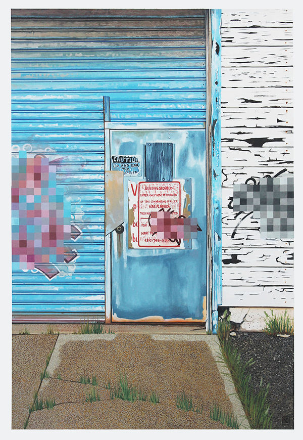 Jessica Hess, Alameda Door II, 2020