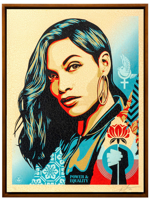 Shepard Fairey, Power and Equality: Flower, 2020