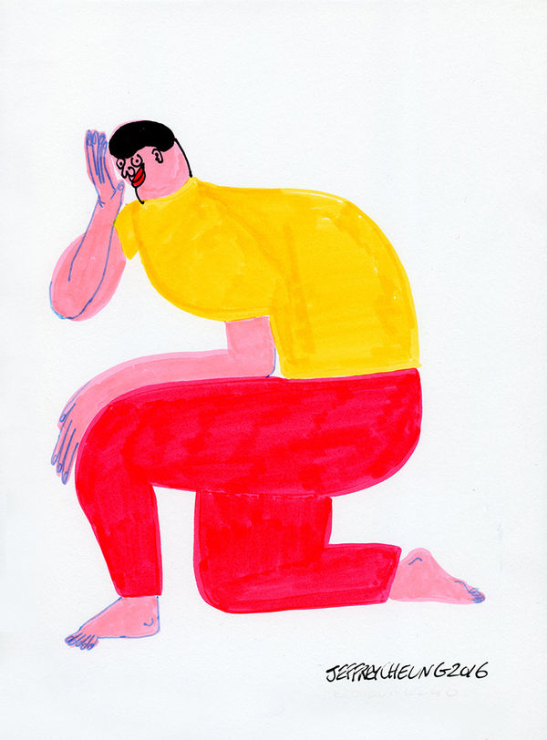 Jeffrey Cheung, Kneel, 2017