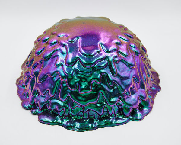 Dan Lam purple blob sculpture