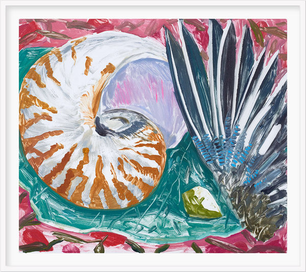 Anna Valdez, Shell and Bird Wing, 2019