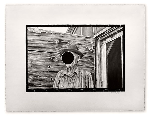 Joel Daniel Phillips, Killed Negative #24 / After Russell Lee, 2020