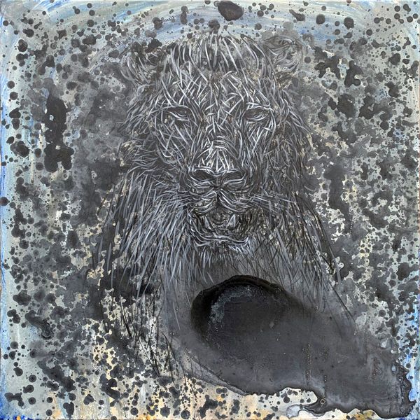 DALeast "LS3217" acrylic on linen