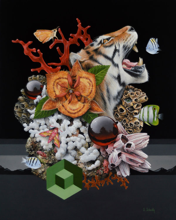 Scott Scheidly, Entanglement #12, 2022