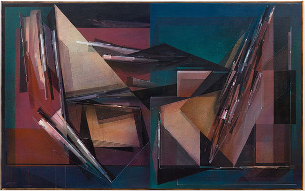 Augustine Kofie abstract painting