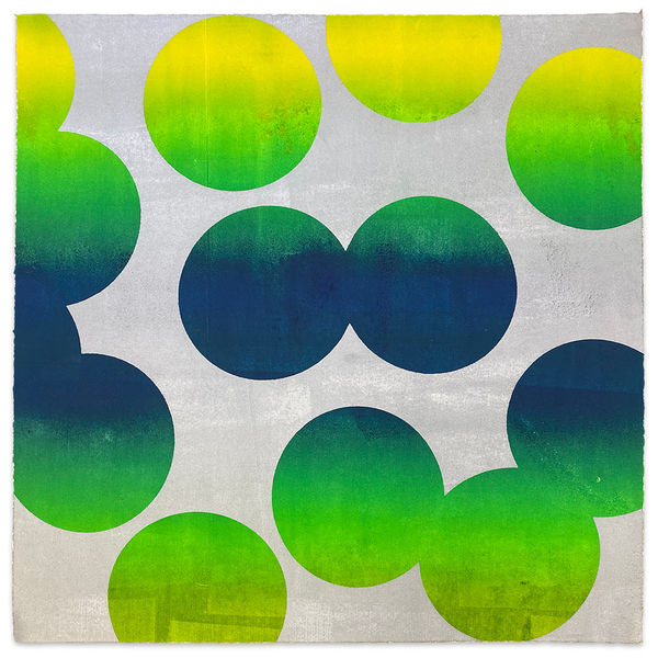 Karen Lederer abstract monoprint