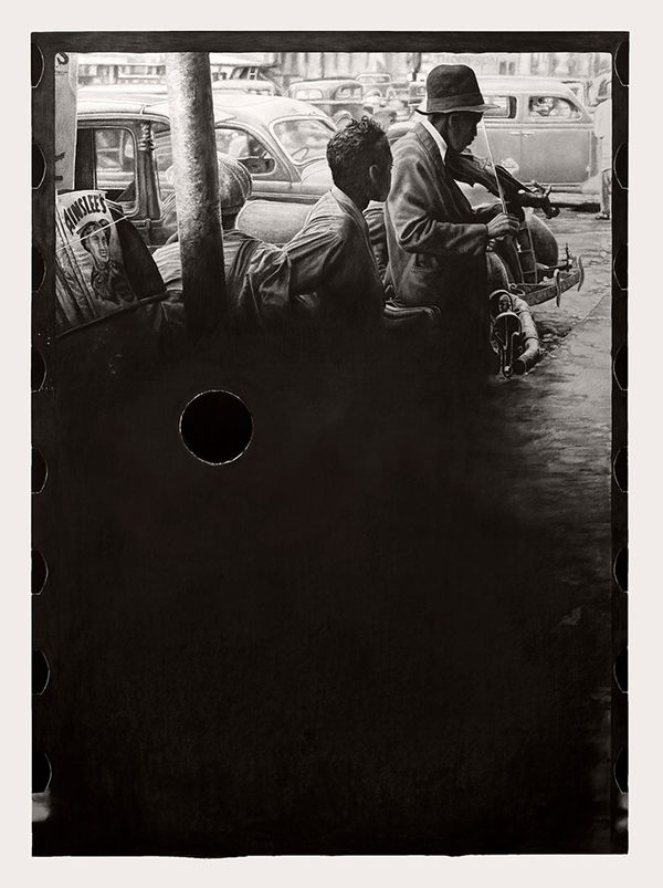 Joel Daniel Phillips, Killed Negative #27 / After Ben Shahn, 2020