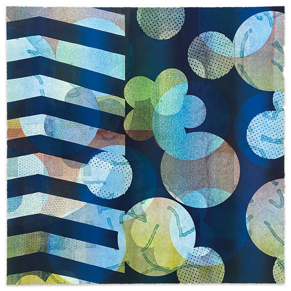 Karen Lederer abstract monoprint